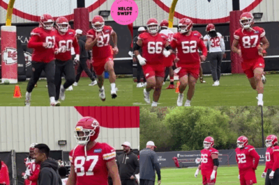 Watch! Fans GO CRAZY as Travis Kelce is RUNNING like a kid at the Chiefs practice vs Commanders BB