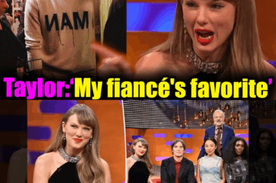 Taylor Swift BLUSHING as she calls Travis Kelce ‘ My Fiancé’ for First Time on Graham Norton Show BB