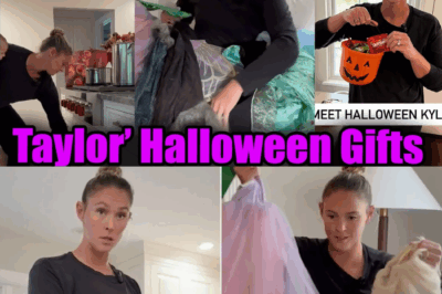 Kylie Kelce showed off ADORABLE costumes auntie Taylor Swift gave her daughters on Halloween BB