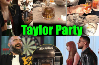 OMG! Taylor Swift Reunited Bro-in Law Jason Kelce and Toasted Travis’ victory at 1587 Prime BB