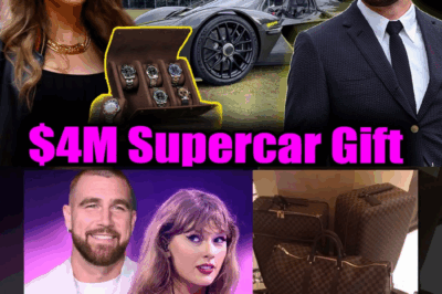 Taylor Swift gave fiancée Travis Kelce $4M Aston Martin & $6M Rolex Collection on his 36th birthday BB
