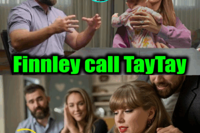 Jason Kelce Gets Emotional When Finnley Suddenly Calls Name Godmother Taylor Swift On ESPN BB