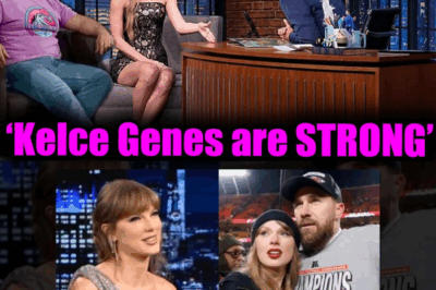 Jason GIGGLES as Taylor Swift spills the tea on fiancé Travis Kelce’s reactions – Seth Meyers show BB