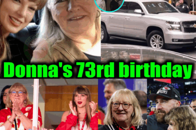 OMG! Taylor Swift & Fiancé Travis Kelce attend Mom Donna Kelce’s 73rd birthday in Cleveland BB