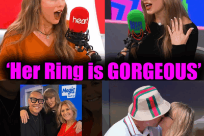 OMG! Taylor Swift slip of the tongue inviting REPORTER to her and Travis Kelce’s wedding on live air BB