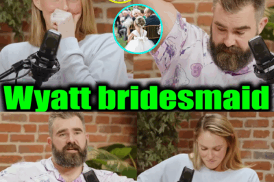 Kylie & Jason Kelce confirm that Wyatt will Taylor Swift’s bridesmaid in her wedding to Travis Kelce BB