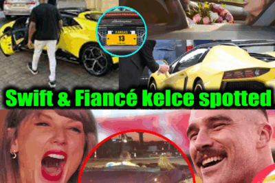 OMG! Travis Kelce & Fiancé Taylor Swift appear in a Lamborghini supercar in Pennsylvania BB