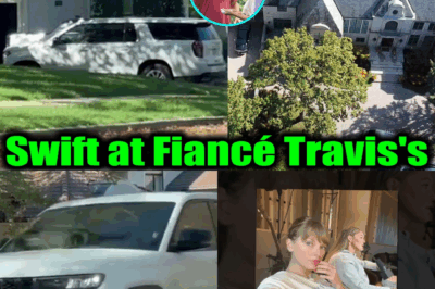 Taylor Swift’s Motorcade Arrives at Fiancé Travis’s Kansas Mansion After Returning from Pennsylvania BB