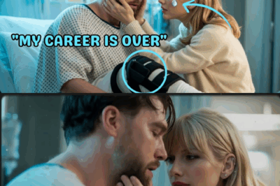 Travis Kelce’s Devastating Injury – Taylor Swift Refuses to Leave His Side BB