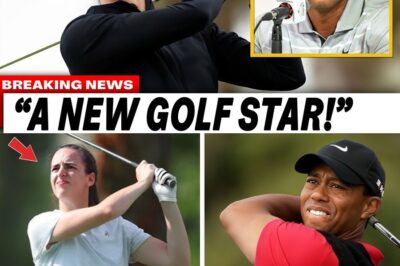 BEYOND THE ARC: Caitlin Clark’s Shock 61 Obliterates Golf World Record, Forcing Tiger Woods to Break His Silence bb