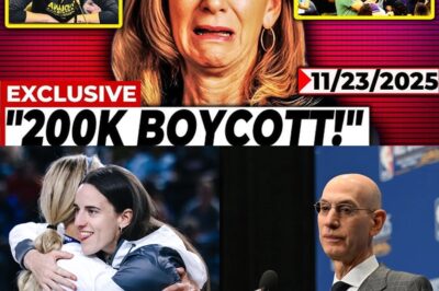 1 Million Fans vs. The Commissioner: How Alleged Threats to Caitlyn Clark Sparked a WNBA Collapse and Forced Adam Silver’s Hand bb