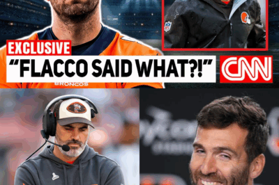 The Outburst Isn’t Loud: How Joe Flacco’s Quiet Masterclass Exposed the Rot in Kevin Stefanski’s Browns BB