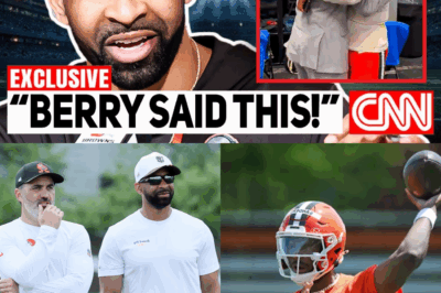 Vindication, Disrespect, and a Power Struggle: The Viral Andrew Berry Moment and the “Dangerous” Truth Behind Shedeur Sanders’ Historic Debut BB