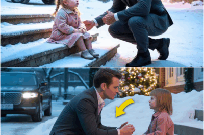 CEO Found a Little Girl Sitting Alone in the Blizzard—“Mom Said You’re the Only One Who Can Help Us” DT