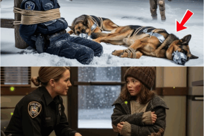 Little Girl Finds Officer and Two K9s Dying in Blizzard — What She Does Next Stuns Everyone DT