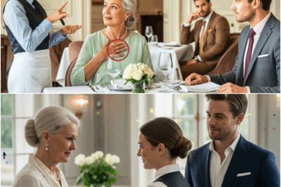 Shy Waitress Signed to Billionaire’s Deaf Mother — His Reaction Left Everyone in Tears