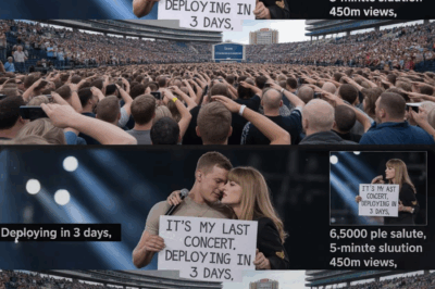 22-Year-Old Deploying to Afghanistan — Taylor Gives Him Letter: ‘Read When You’re Scared’ BB