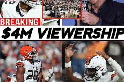 The Curse is Broken: Shedeur Sanders Shatters 30-Year Losing Streak and Viewership Records in Historic Browns Debut BB