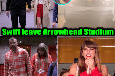 Love in the End Zone: Taylor Swift and Fiancé Travis Kelce Dazzle Fans with affectionate Arrowhead Exit After Dramatic Chiefs Victory DT