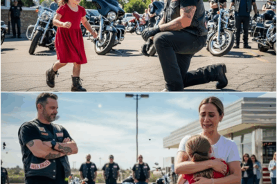 Little Girl Ran to the Bikers Crying, “They’re Beating My Mama!” — What the Bikers Did Leff..