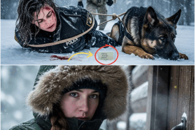 A SEAL Found a Bound Officer and Her K9 in the Snow — What Followed Will Break You