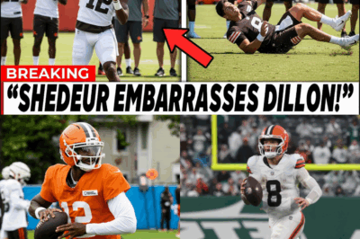 The Coronation: How Shedeur Sanders Seized the Crown and Ended the Browns’ QB Battle in One ‘Humiliating’ Practice BB