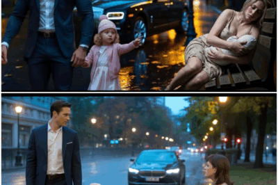 “Daddy, Why Is She Sleeping on the Bench?”—The Single Dad CEO Took the Girl Home That Night… DT