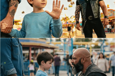 A Little Boy Secretly Signaled for Help — The Hells Angel’s Response Shocked Everyone DT