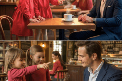 Blind Date Disaster The CEO Sat Alone-Until a Little Twin Sisters Climbed Onto His Chair and Said… DT