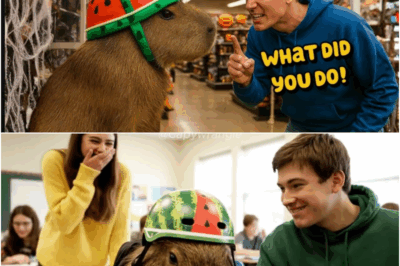 Capybara Saved the Customer on the Halloween Shop—But Still Misunderstood by Everyone🎃💥