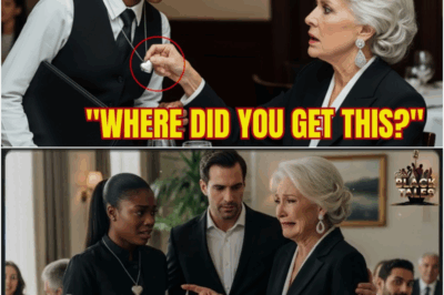 Billionaire Grandma Froze at Black Waitress’s Necklace — Then She Burst Into Tears and Hugged Her