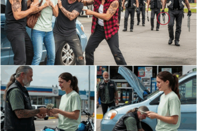 Thugs Harassed a Single Mother at a Gas Station — Then Bikers Surrounded Them