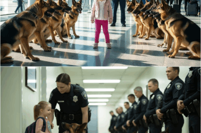 15 Police Dogs Surround a Little Girl at the Airport — What Happened Next Shocked Everyone! DT