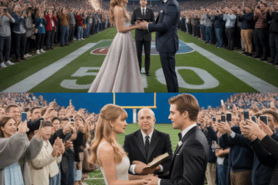 125 Million People Watch Taylor & Travis Renew Vows at 50 Yard Line BB