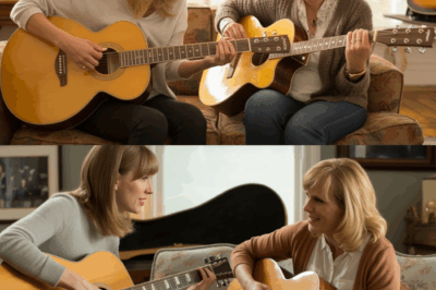 Taylor Swift TEACHES Travis Kelce’s Mom to Play Guitar — She Writes Song About Her Son BB