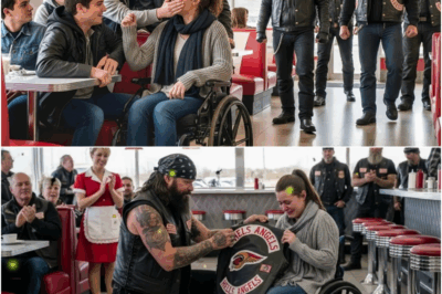 Bullies Slapped a Disabled Girl in a Diner — An Hour Later, Bikers Walked In.