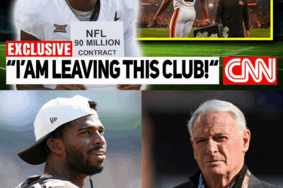 $90 Million Bombshell: Shedeur Sanders Delivers Ultimatum to Browns in Standoff That Could Sunder Franchise BB