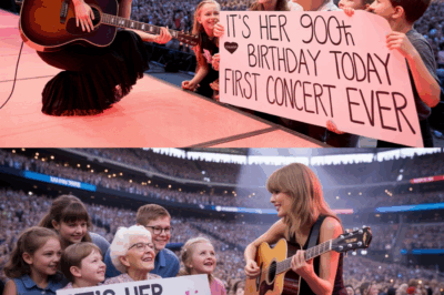 She’s 90, First Concert EVER — Taylor Stops Show, 65,000 Sing ‘Happy Birthday’ BB