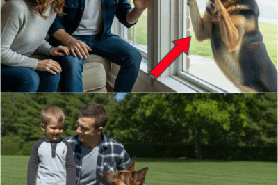 After Their Son Goes Missing, a German Shepherd Taps On Window Daily—Where It Leads Turns Them Pale! DT