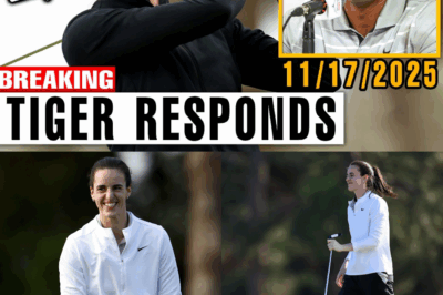 The 61-Shot Earthquake: How Caitlin Clark’s World-Record Golf Round Forced a Response from Tiger Woods and Stunned the Sports World BB
