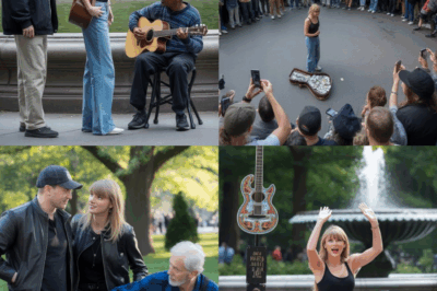 Taylor Swift BUSKS in Central Park — Makes $50,000 for Street Performer Fund BB