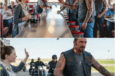 Biker Gang Leader Noticed the Waitress’s Bruises — What He Did Next Shocked the Whole Town