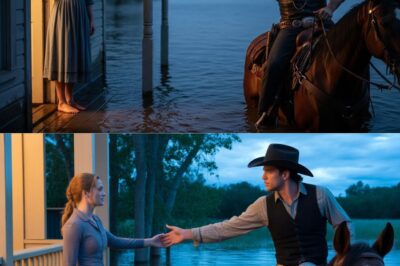 Left Behind as Her Family Fled, A Cowboy Returned Through the Flood to Take Her to Higher Ground