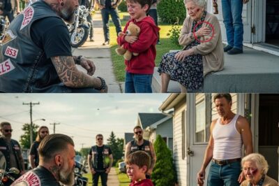 He Hit My Grandma,” the Child Cried — The Bikers Parked Right Outside His Door
