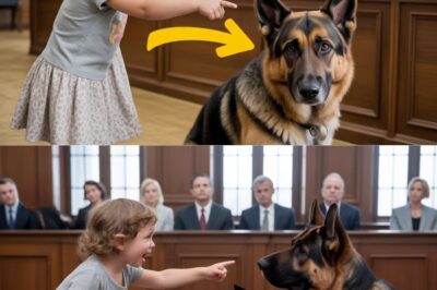 3-Year-Old Girl Sees Police Dog in Courtroom, Says Just Two Words — What Follows Shocks Everyone
