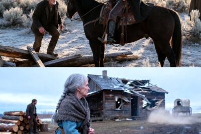 Rich Rancher Saw an Old Couple Rebuilding After the Storm — Then He Said “All Stop Now…”