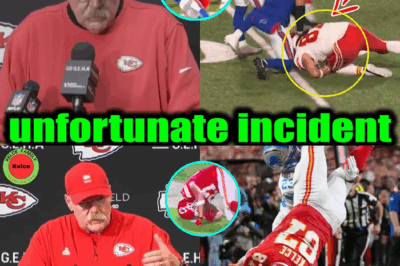 Andy Reid gets emotional as talks about Travis Kelce’s unfortunate incident after Chiefs’ loss Bills BB