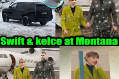 Travis Kelce & Fiancé Taylor Swift leave Buffalo to Montana after Chiefs’ loss to Buffalo Bills BB