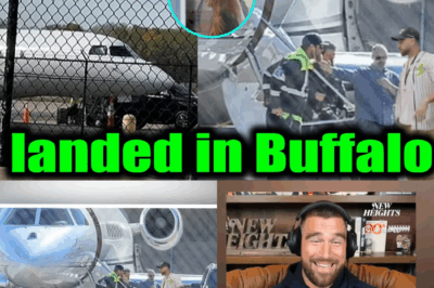 Taylor Swift & Fiancé Travis Kelce’s private plane lands in Buffalo before Chiefs vs Bills game BB