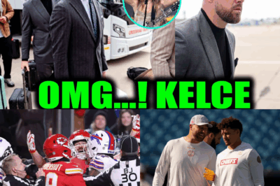 OMG! Travis Kelce & teammates arrive at hotel in Buffalo before Chiefs vs Bills game BB